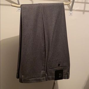 NWT Banana Republic slim fit pinstripe pants sz 33